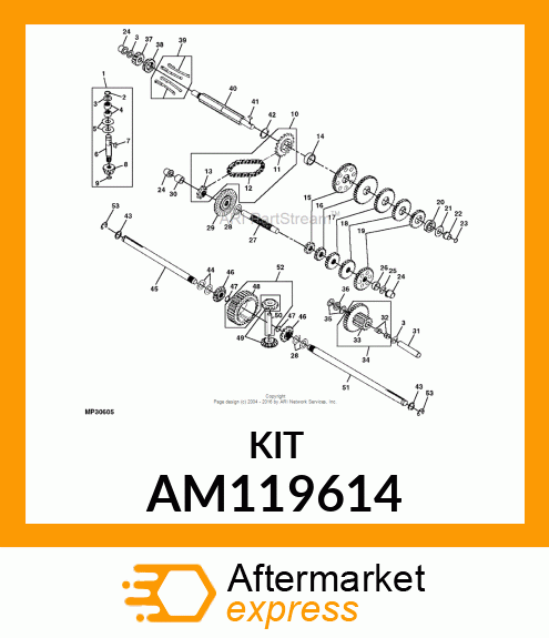 Gear Kit AM119614