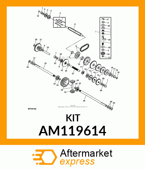 Gear Kit AM119614
