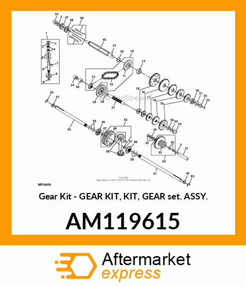 Gear Kit AM119615