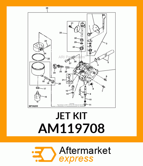 Jet Kit AM119708