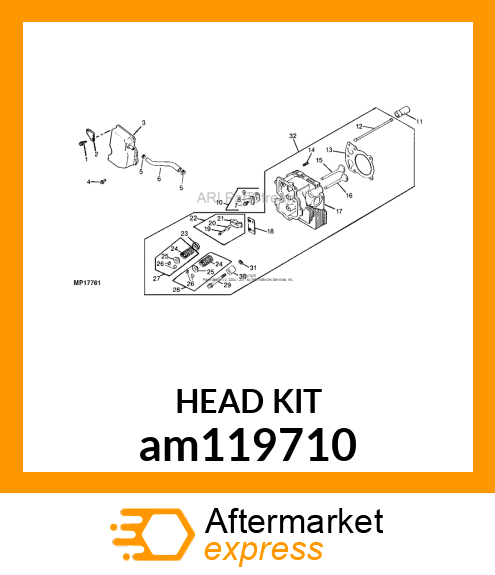 HEAD KIT am119710