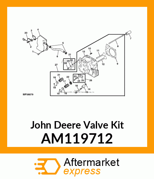 Valve Kit AM119712