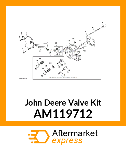 Valve Kit AM119712