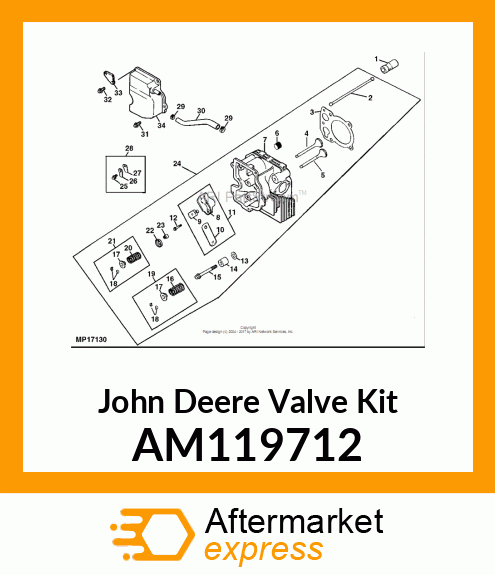 Valve Kit AM119712