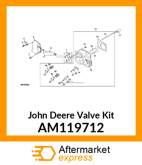 Valve Kit AM119712