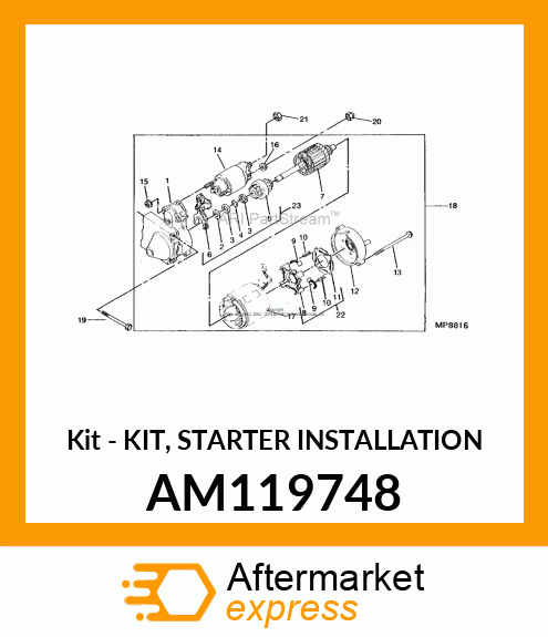 Kit - KIT, STARTER INSTALLATION AM119748