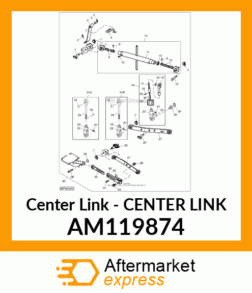 Center Link - CENTER LINK AM119874