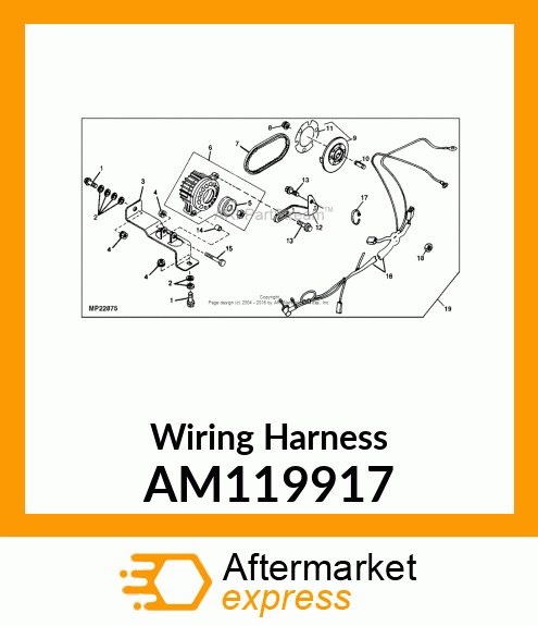 Wiring Harness AM119917