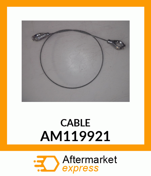 CABLE, ANGLING AM119921