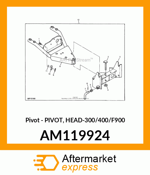 Pivot - PIVOT, HEAD-300/400/F900 AM119924