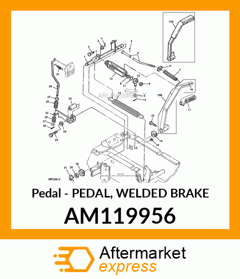 Pedal AM119956