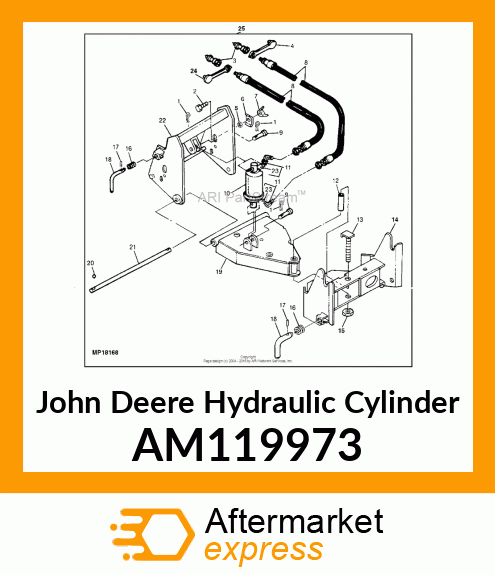 CYLINDER, HYD. AM119973