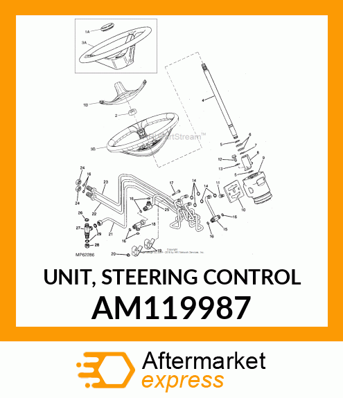 UNIT, STEERING CONTROL AM119987
