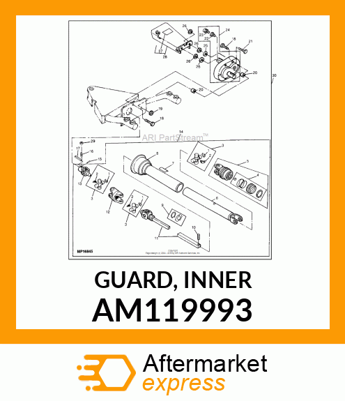 GUARD, INNER AM119993