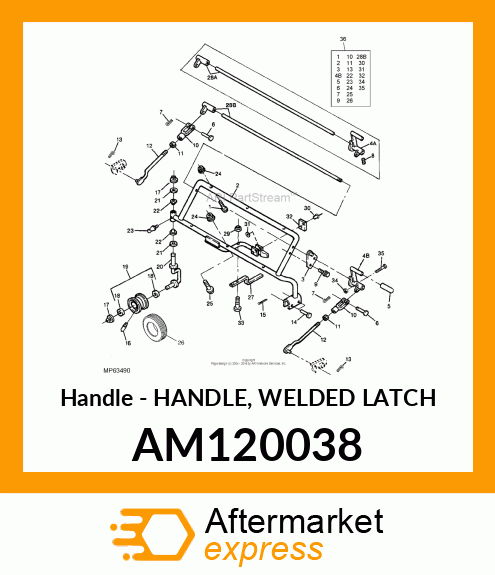 Handle AM120038