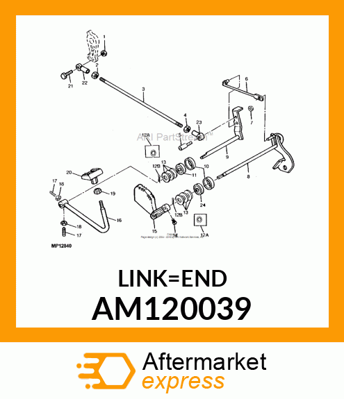 JOINT, LH BALL AM120039