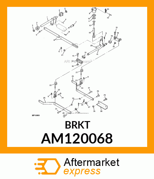 ARM, RH LIFT AM120068