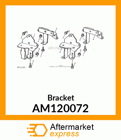 Bracket AM120072