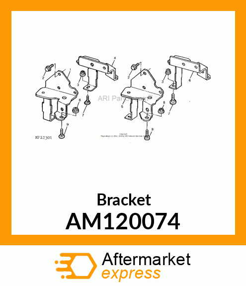 Bracket AM120074