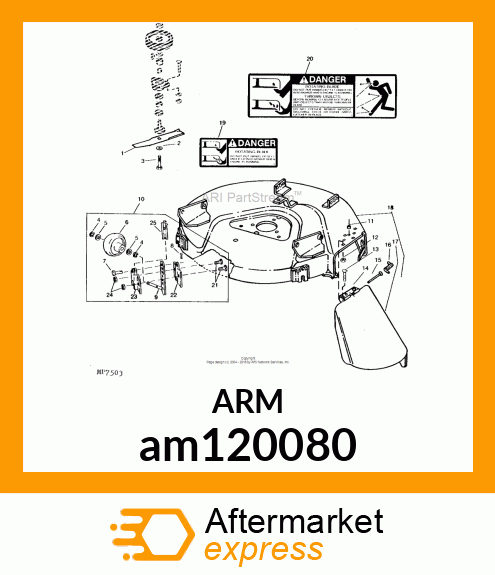 ARM, RH ANTI am120080