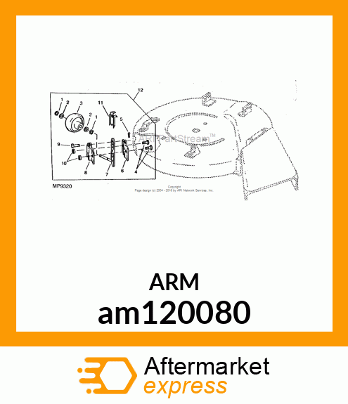 ARM, RH ANTI am120080