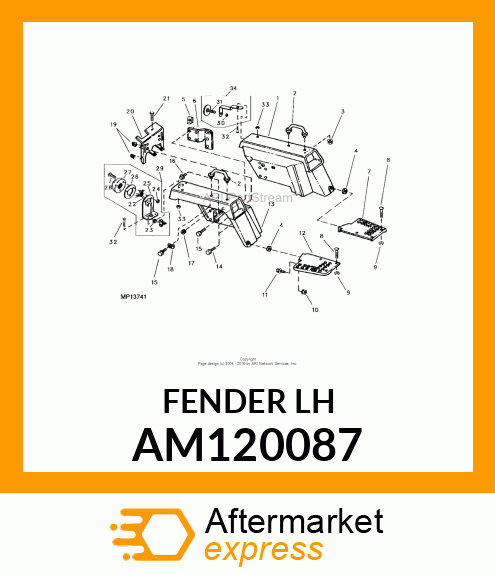 Fender AM120087