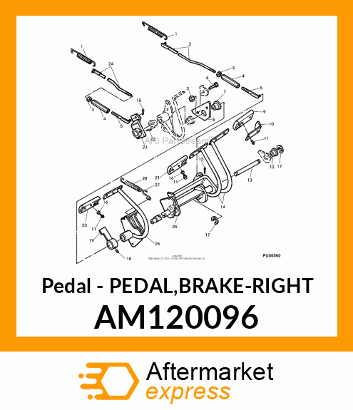 Pedal AM120096