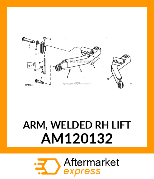 Lift Arm AM120132