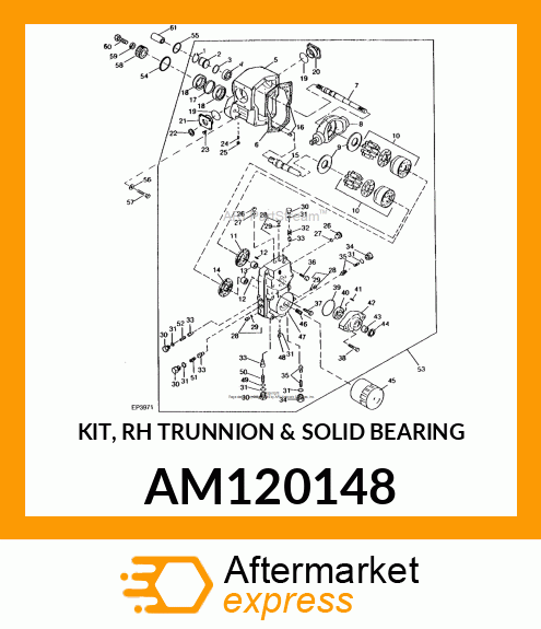 Trunnion AM120148