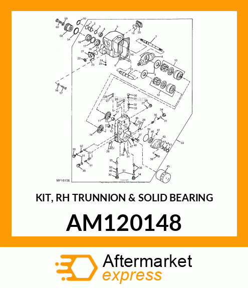 Trunnion AM120148