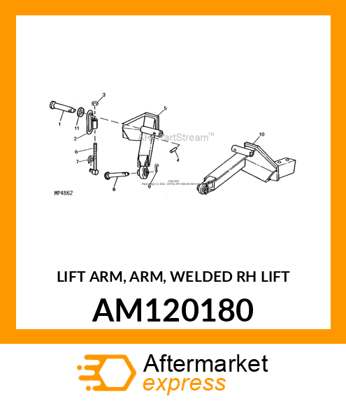 Lift Arm AM120180