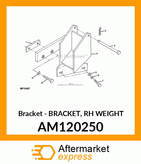 Bracket AM120250