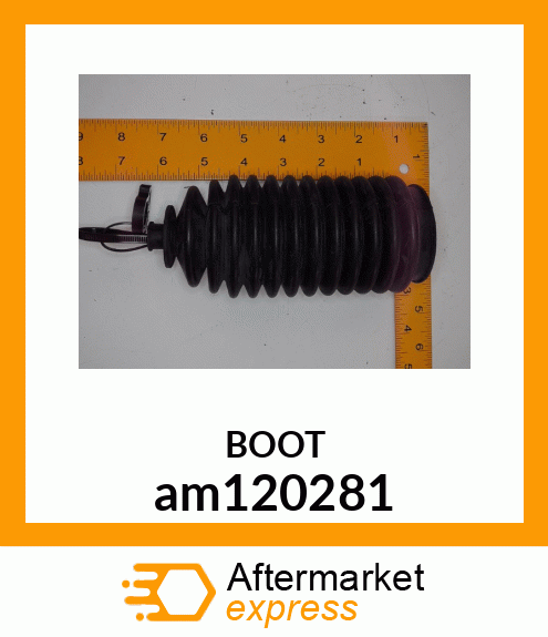 BOOT, LH W/ TIE STRAP am120281