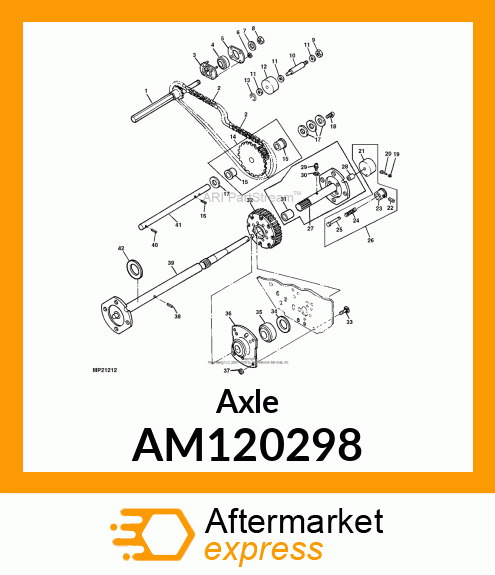 Axle AM120298