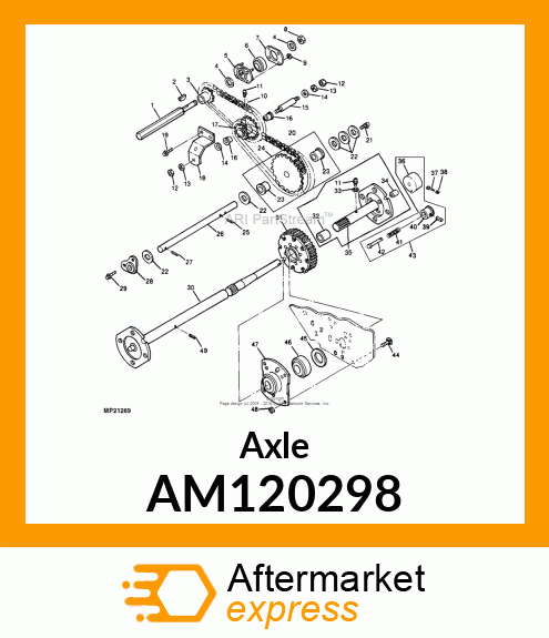 Axle AM120298