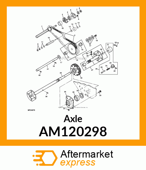 Axle AM120298