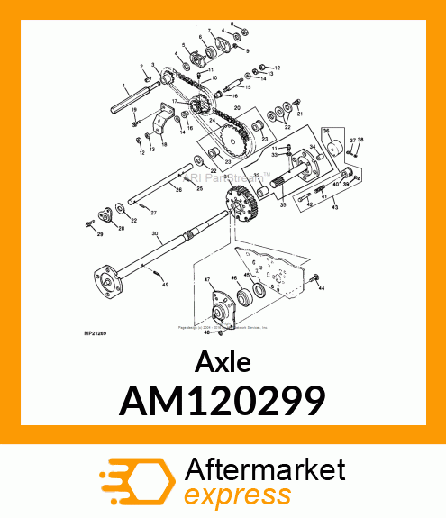 Axle AM120299