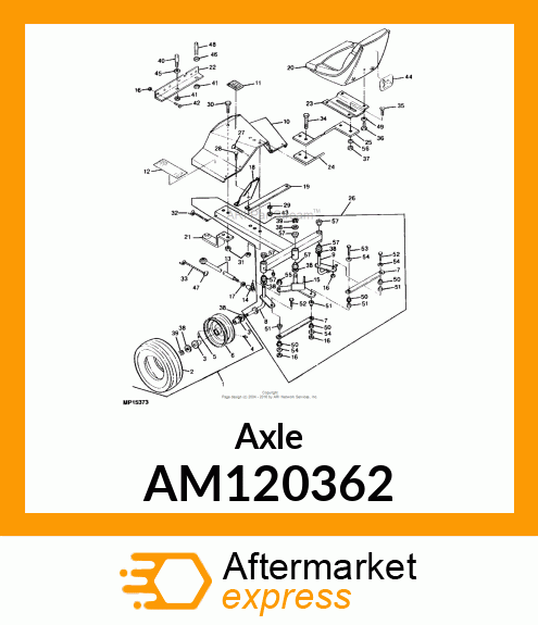 Axle AM120362