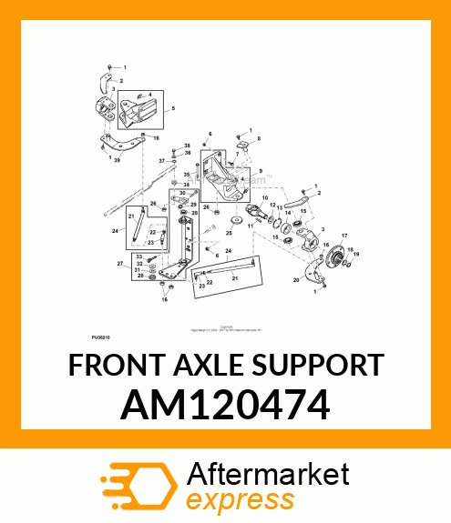 Front Axle Support AM120474