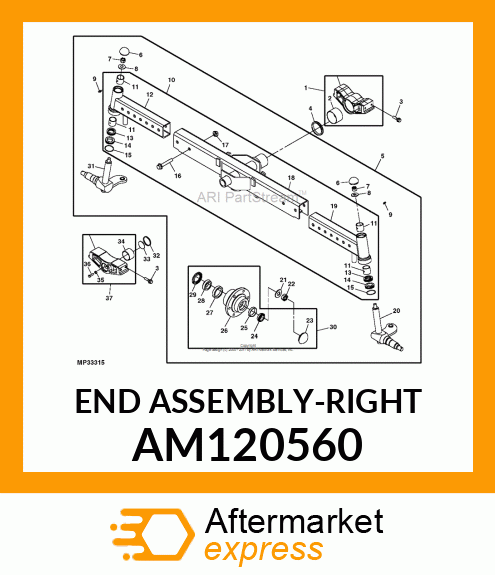 END ASSEMBLY AM120560