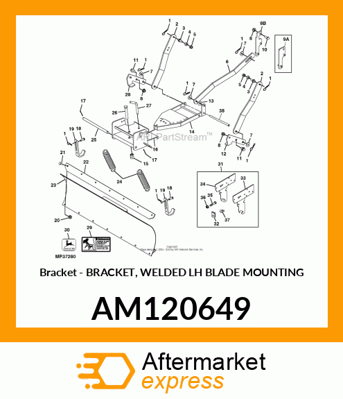 Bracket AM120649