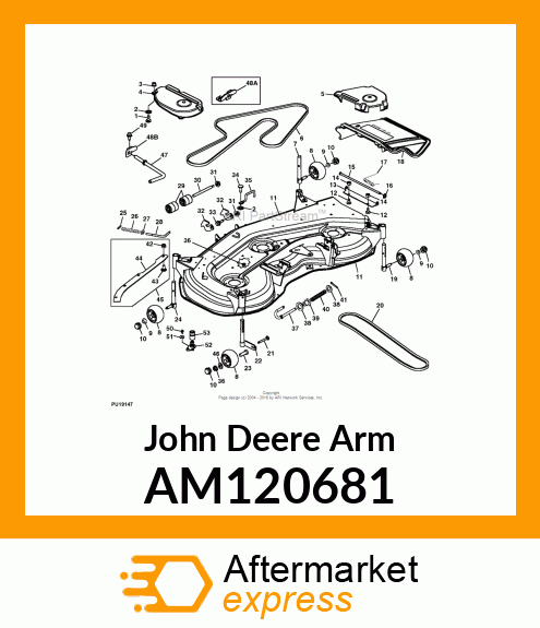 ARM, LH GAGE AM120681