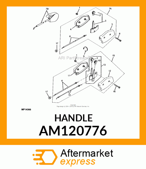 CONTROL, THROTTLE AM120776