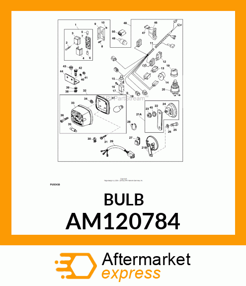 LIGHT, INDICATOR (GREEN) AM120784