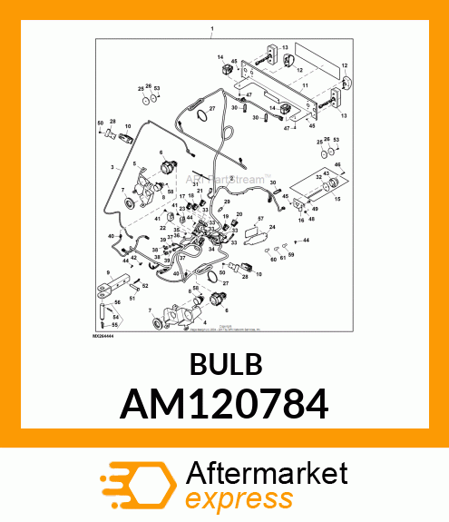 LIGHT, INDICATOR (GREEN) AM120784