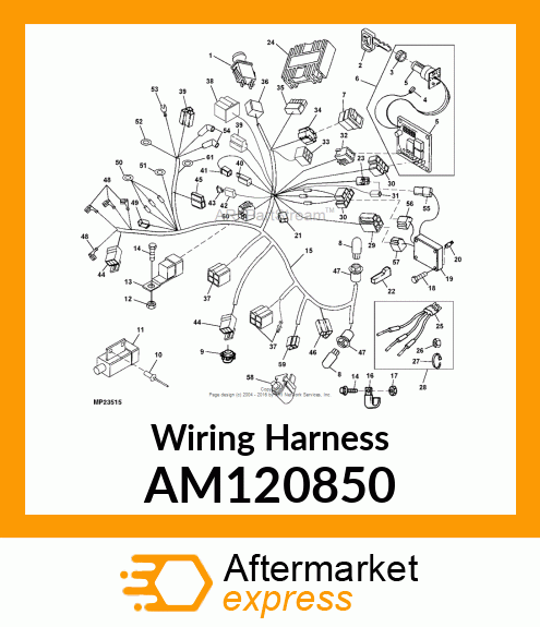 Wiring Harness AM120850