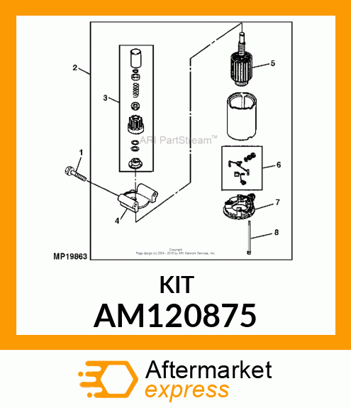 KIT, BRUSH AM120875