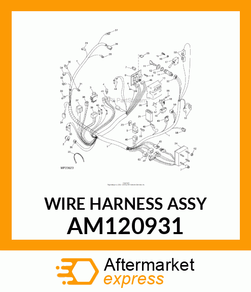 KIT, WIRING HARNESS MOD. (F1145) AM120931