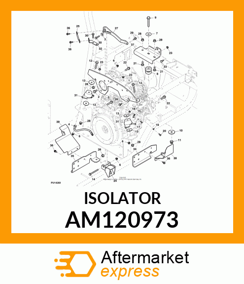 ISOLATOR, ENGINE AM120973