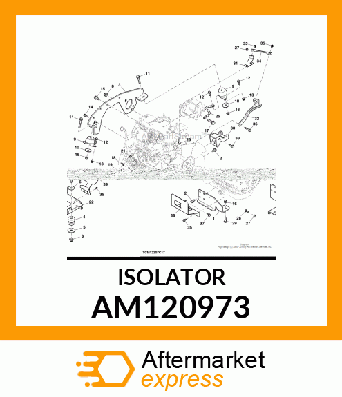 ISOLATOR, ENGINE AM120973